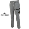 스톤아일*드 STONE ISLAND 슬림스판 면카고 팬츠