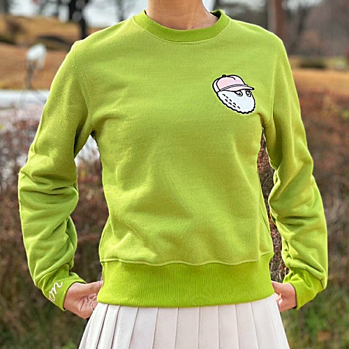 MALBON 말* Buckets 크루넥 플리스 티셔츠