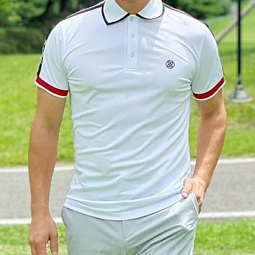 G/FORE 로고 폴로 티셔츠