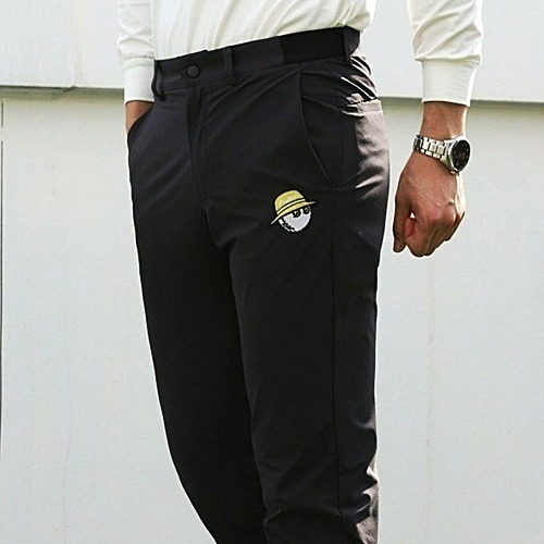 말* 버킷 자수포인트 허리밴딩 팬츠