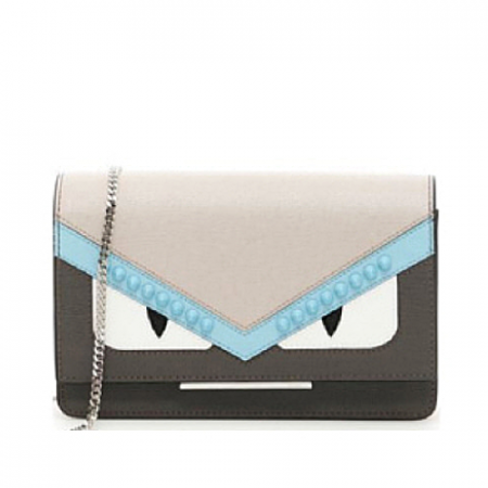 FENDI 백벅스 아이즈월렛 체인 숄더백