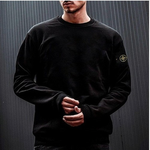 스톤아일*드 STONE ISLAND 클래식 로고 맨투맨