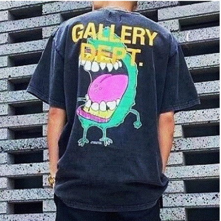 GALLERY DEPT 몬스터 워싱 티셔츠