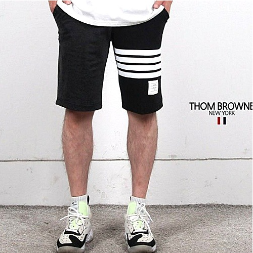 THOM BROWNE 4-바 언발배색 5부 반바지