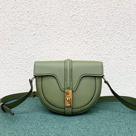 Celine 셀*느 베사체 레더 숄더백