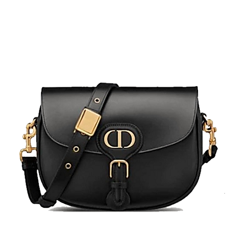 Dior 디* 레더 숄더백 22CM 블랙