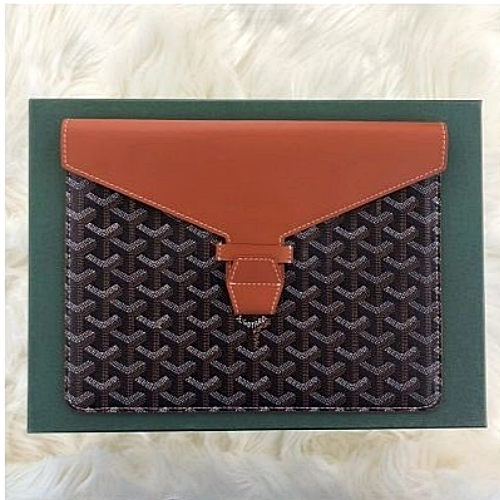 Goyard 고*드 PVC 클러치백 배색블랙