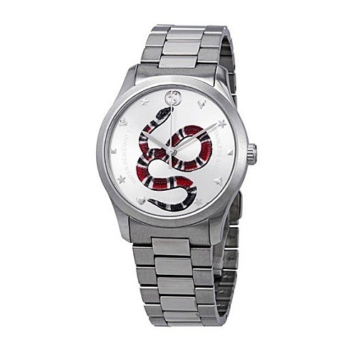 GUCCI 구찌 G 타임리스 스네이크 워치