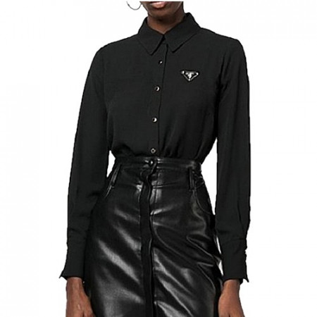 PRADA 플레이트 셔츠 - woman