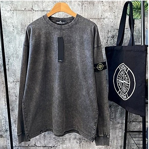 스톤아일*드 STONE ISLAND 피그먼트 워싱티셔츠