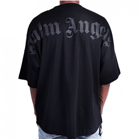 팜엔젤스 Palm Angels 글리터 로고 티셔츠