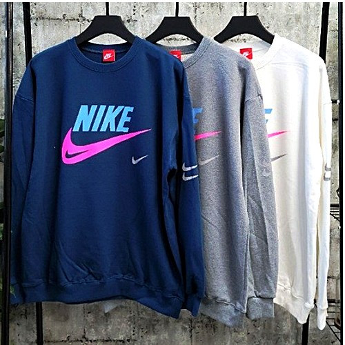 NIKE 더블로고 맨투맨