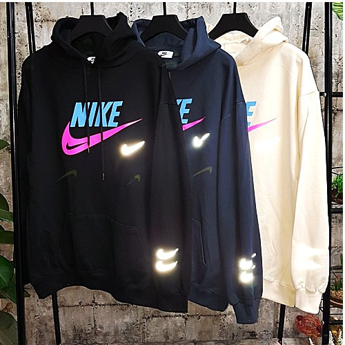 NIKE 더블 로고 후드