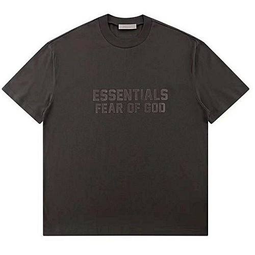 FEAR OF GOD ESSENTIALS 플록로고 티셔츠