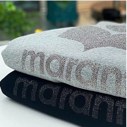 이자벨*랑 MOBY 글리터 맨투맨 스웻셔츠