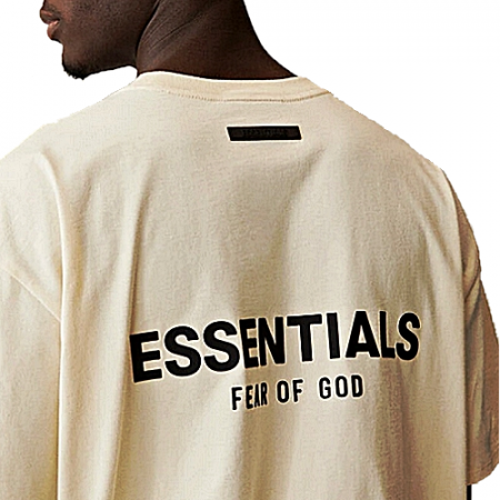 피어오*갓 ESSENTIALS 백로고 티셔츠