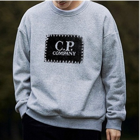 CP 컴퍼니 스탬프 맨투맨