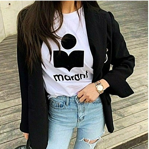 이자벨*랑 시그니처 반팔 티셔츠