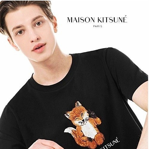 메종키*네 Maison Kitsune FOX 반팔티셔츠