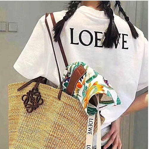 로에베 LOEWE 스마일 티셔츠