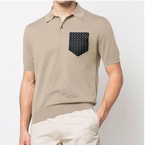 BOTTEGA VENETA 카라 니트반팔