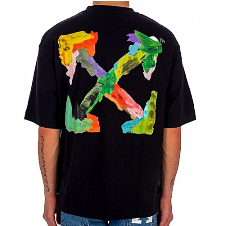 OFF-WHITE 브러쉬 에로우 티셔츠