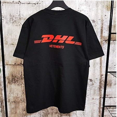 베*멍 DHL로고 하프티셔츠