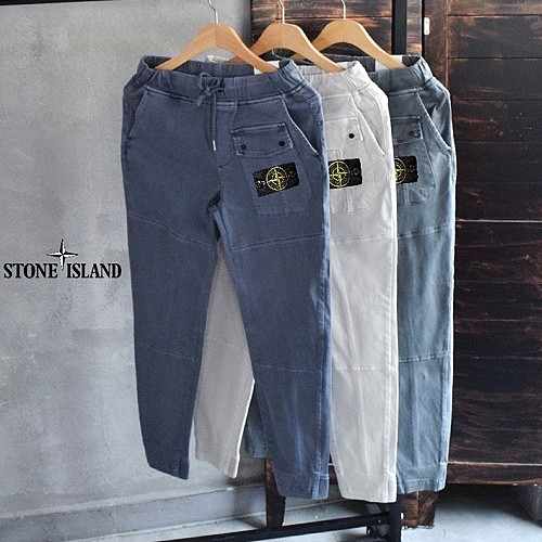 스톤아일*드 가먼트 투버튼포켓 조거팬츠