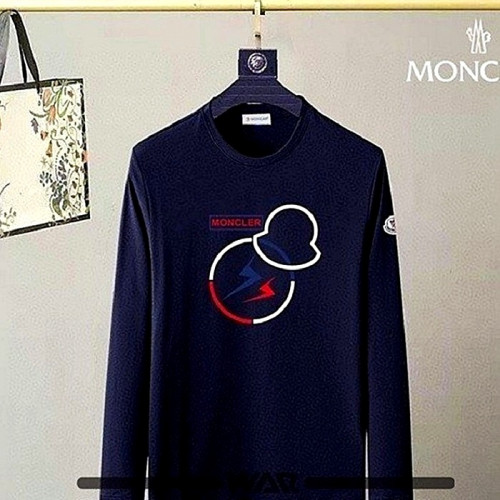 MONCLER 피그먼트 로고 긴팔 티셔츠