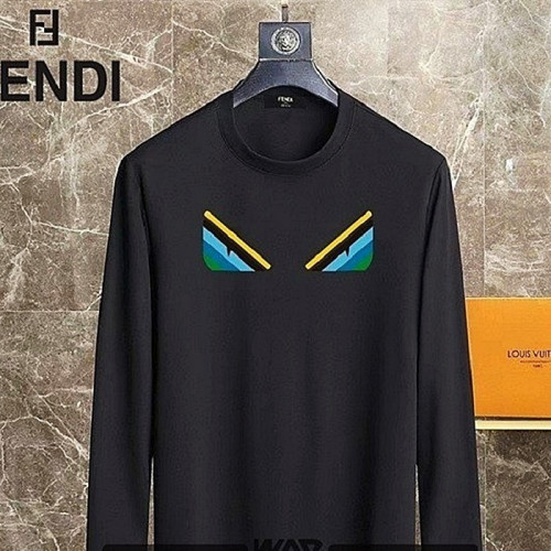 FENDI 그라데이선 EYES 패턴 긴팔 티셔츠