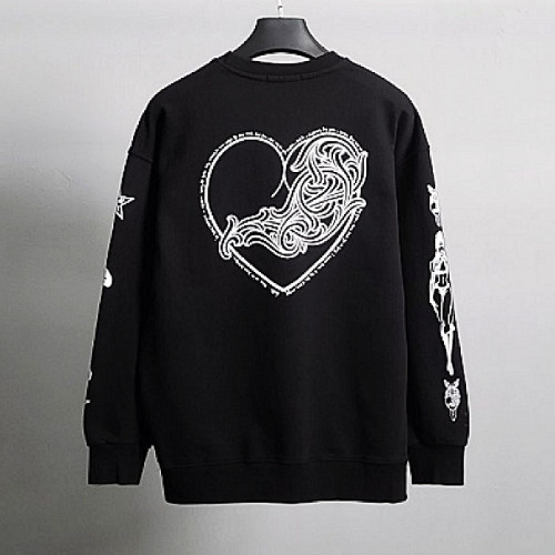 크롬*츠 Chrome hearts 데들리돌 하트 맨투맨