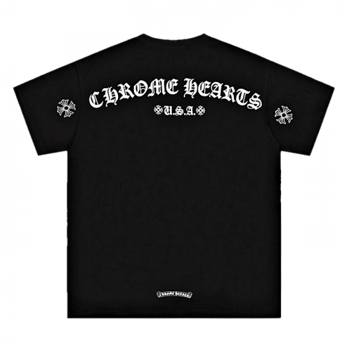 크롬*츠 Chrome hearts 숄더 로고드 티셔츠