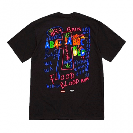 SUPREME x MARTINEROSE 스크래치페리 티셔츠