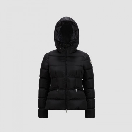 MONCLER AVOCE 후드 쇼트 다운 재킷 - 블랙