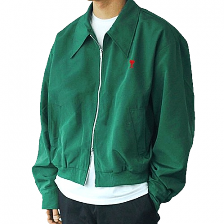 AMI 카라 블루종