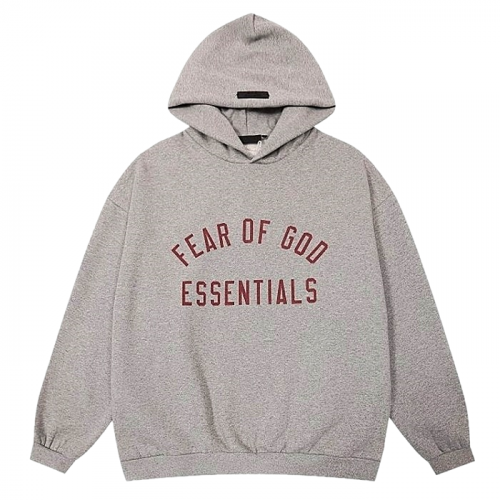 FEAR OF GOD ESSENTIALS 백투 스쿨 로고 후드