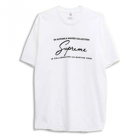 SUPREME x MARTINEROSE 컬렉션 로고드 티셔츠