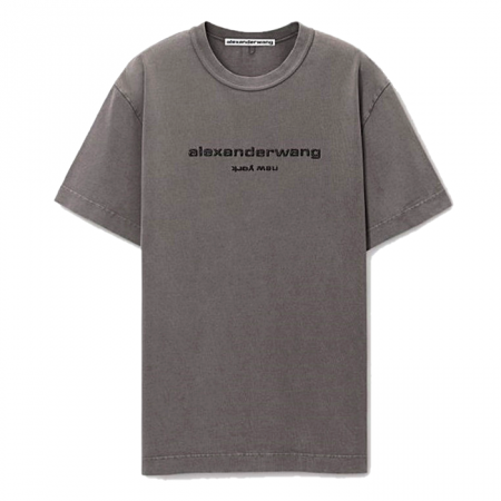 알렉산*왕 alexanderwang 글리터 퍼프 티셔츠