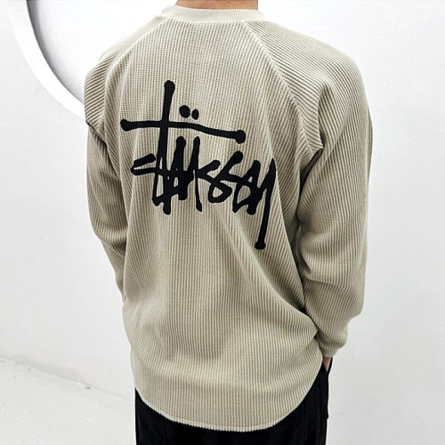 스투시 STUSSY 래글런 써멀 피그먼트 롱슬리브