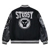 스투시 STUSSY x MH 골디 로고드 바시티 자켓