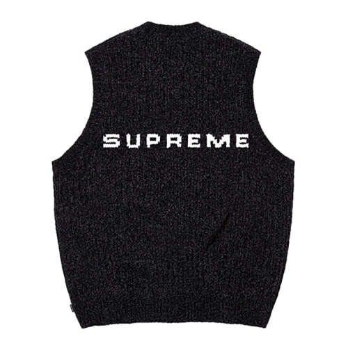 SUPREME 셔닐로고드 니티드 베스트