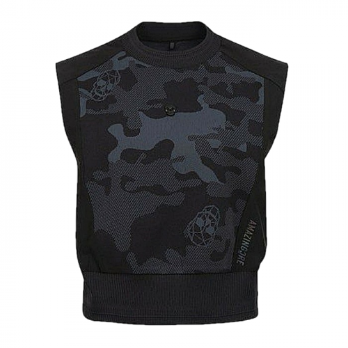 AMAZING_CRE AZ 알렉스 카모 자카드 스웨터 베스트