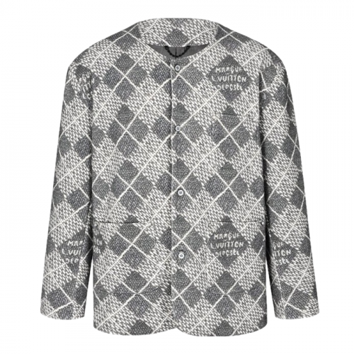 LOUIS VUITTON 다미에시크 트위드 울자켓