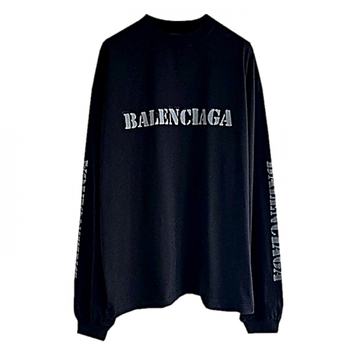 BALENCIAGA 스텐실타입 롱슬리브