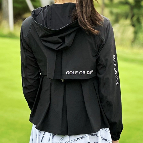 마크앤*나 MARK & LONA 큐빅로고 포인트 우븐 아우터