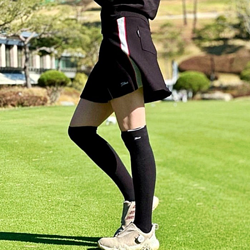 타이틀리*트 TITLEIST 니트 플리티드 스커트