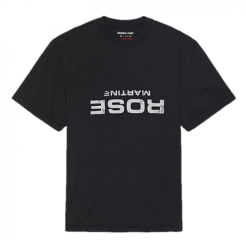 MARTINEROSE 페이드로고드 클래식 티셔츠