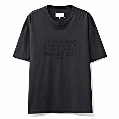 Maison Margiela 플레티드 넘버 티셔츠
