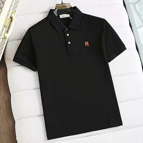 HERMES H 자수로고 카라 티셔츠