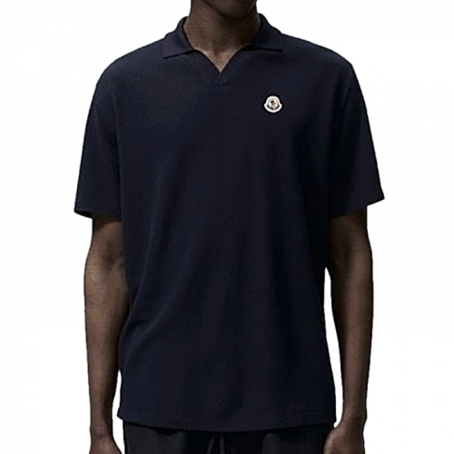 몽클*어 MONCLER 오픈카라 니트반팔